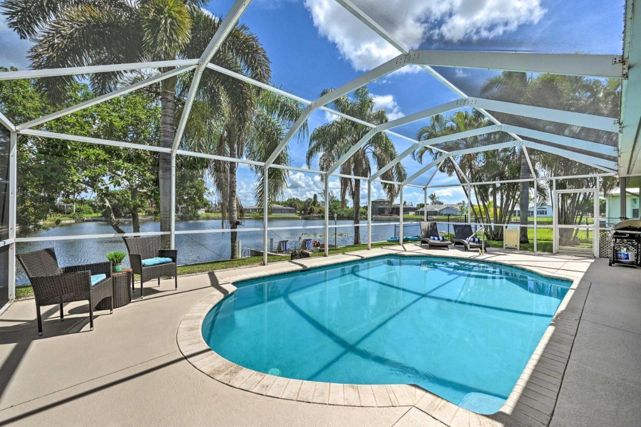 Pet-Friendly Escape With Dock And Kayaks In Cape Coral Villa Dış mekan fotoğraf
