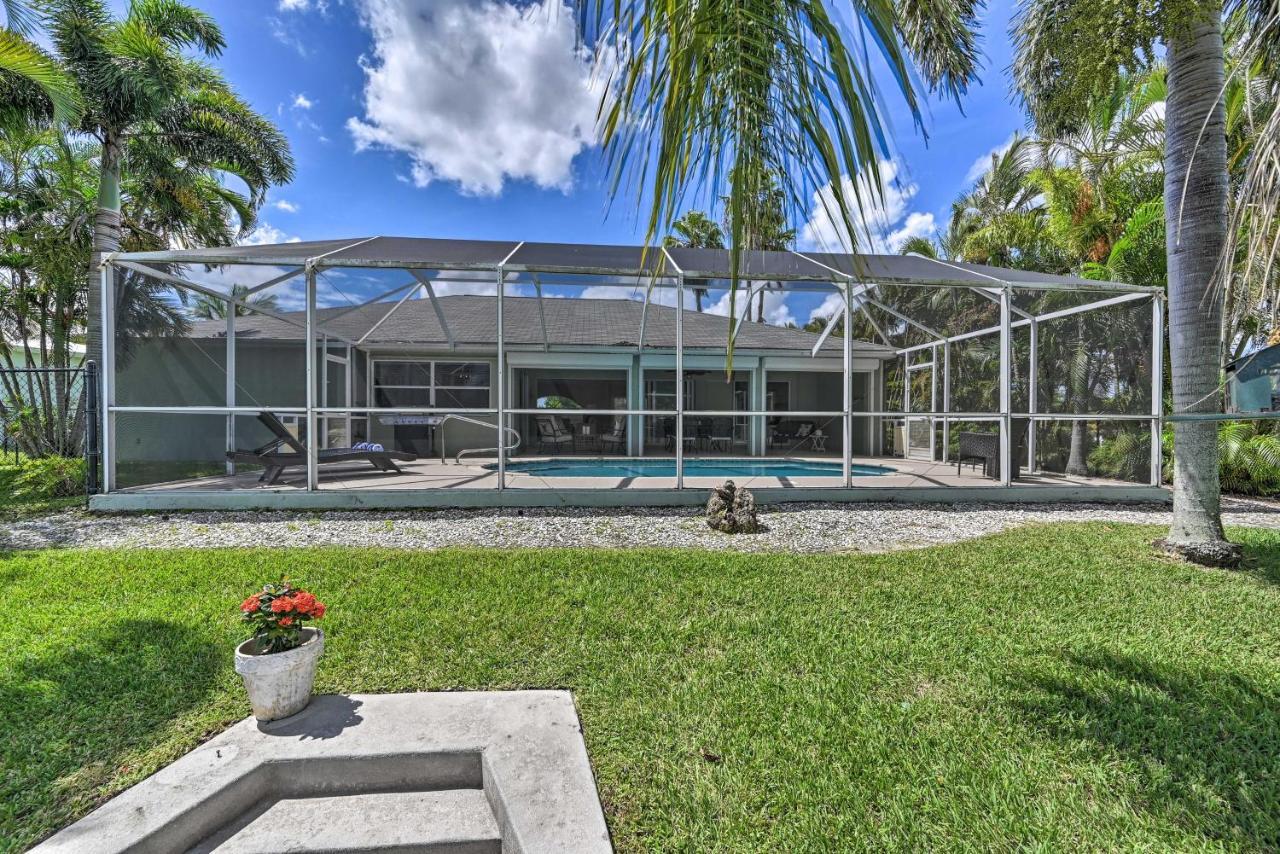 Pet-Friendly Escape With Dock And Kayaks In Cape Coral Villa Dış mekan fotoğraf